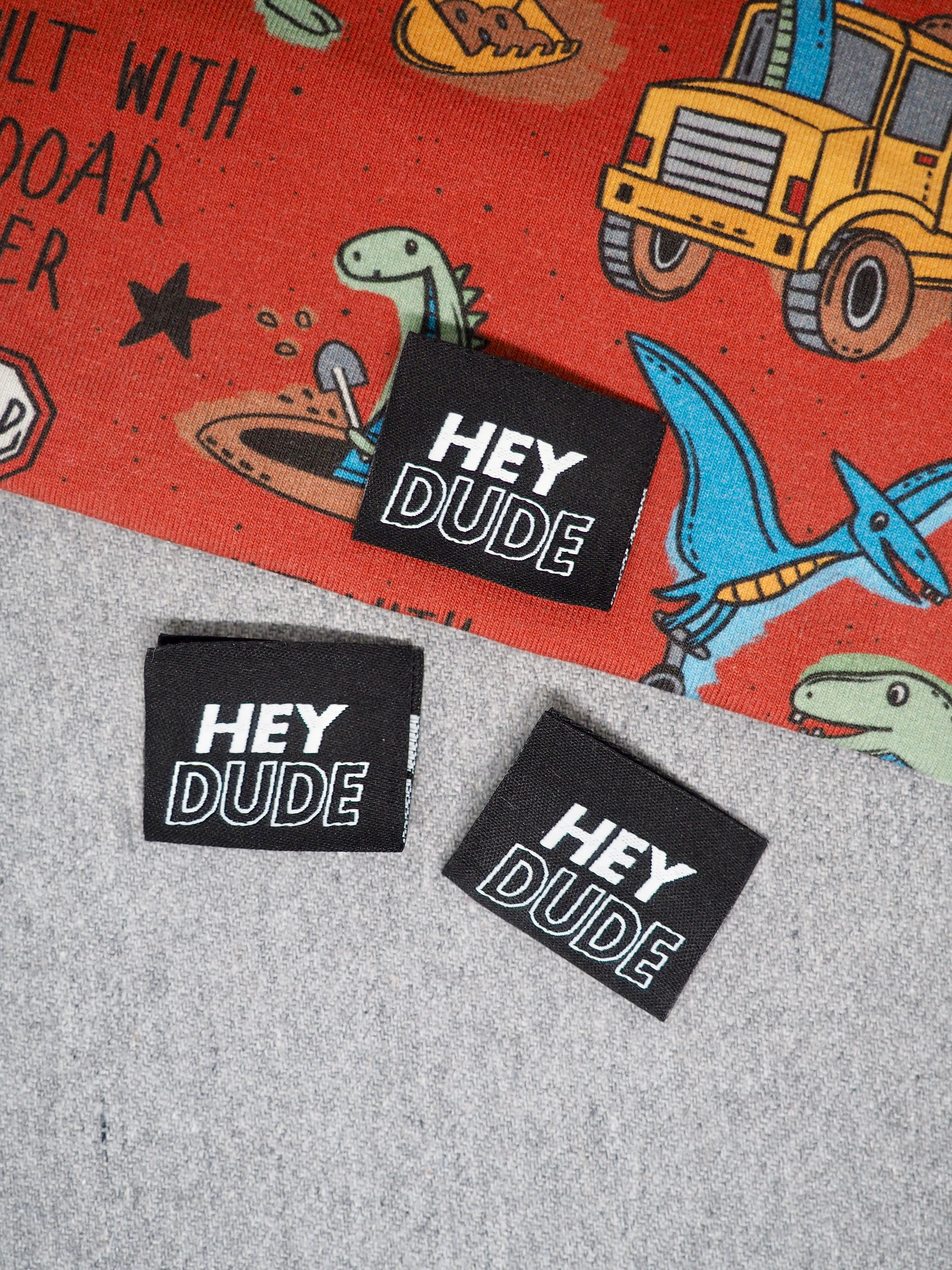 Label 'Hey dude'