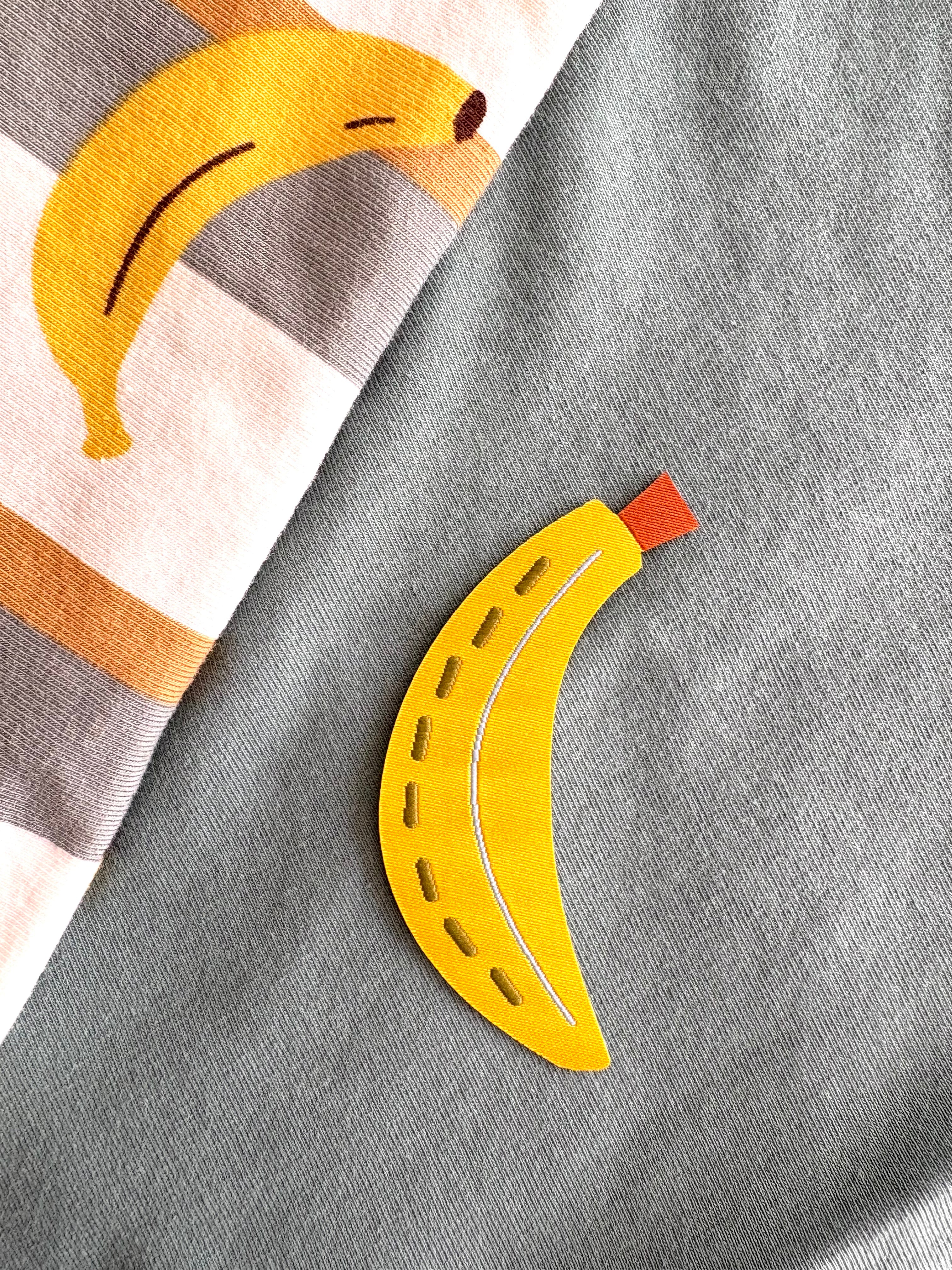 Woven patch ‘Banana’