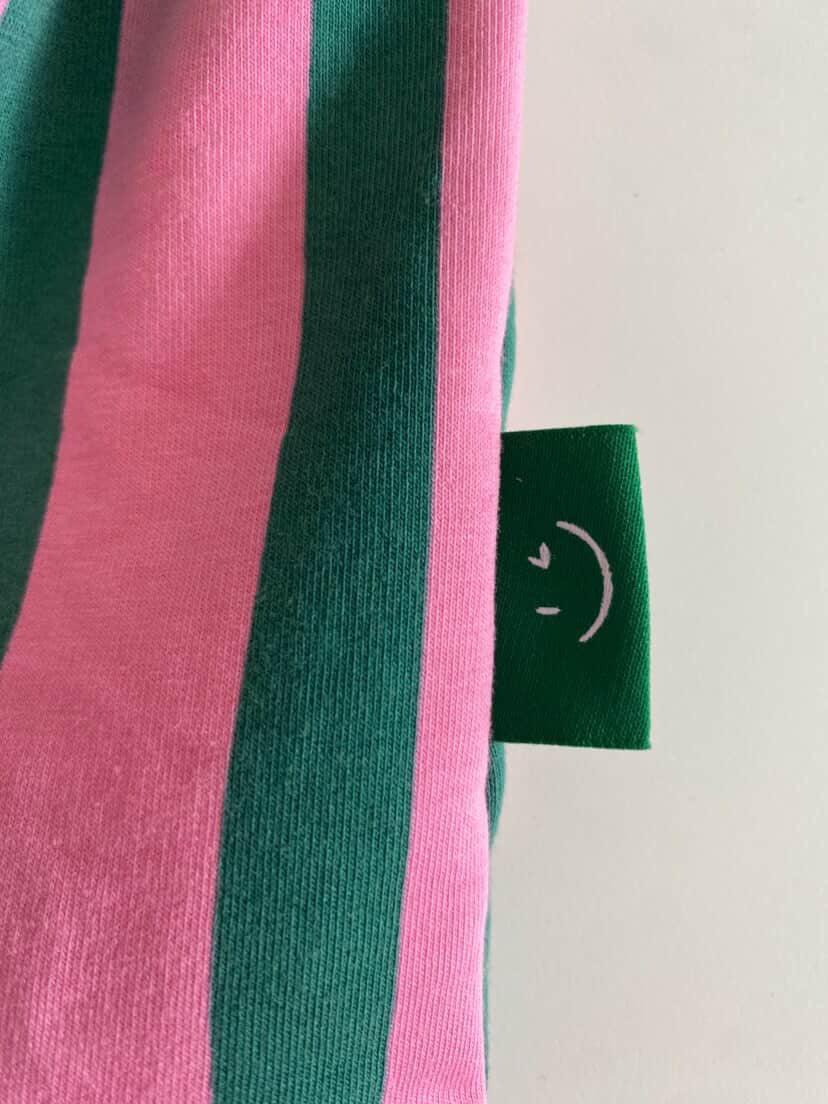 Label 'Normal is boring groen'