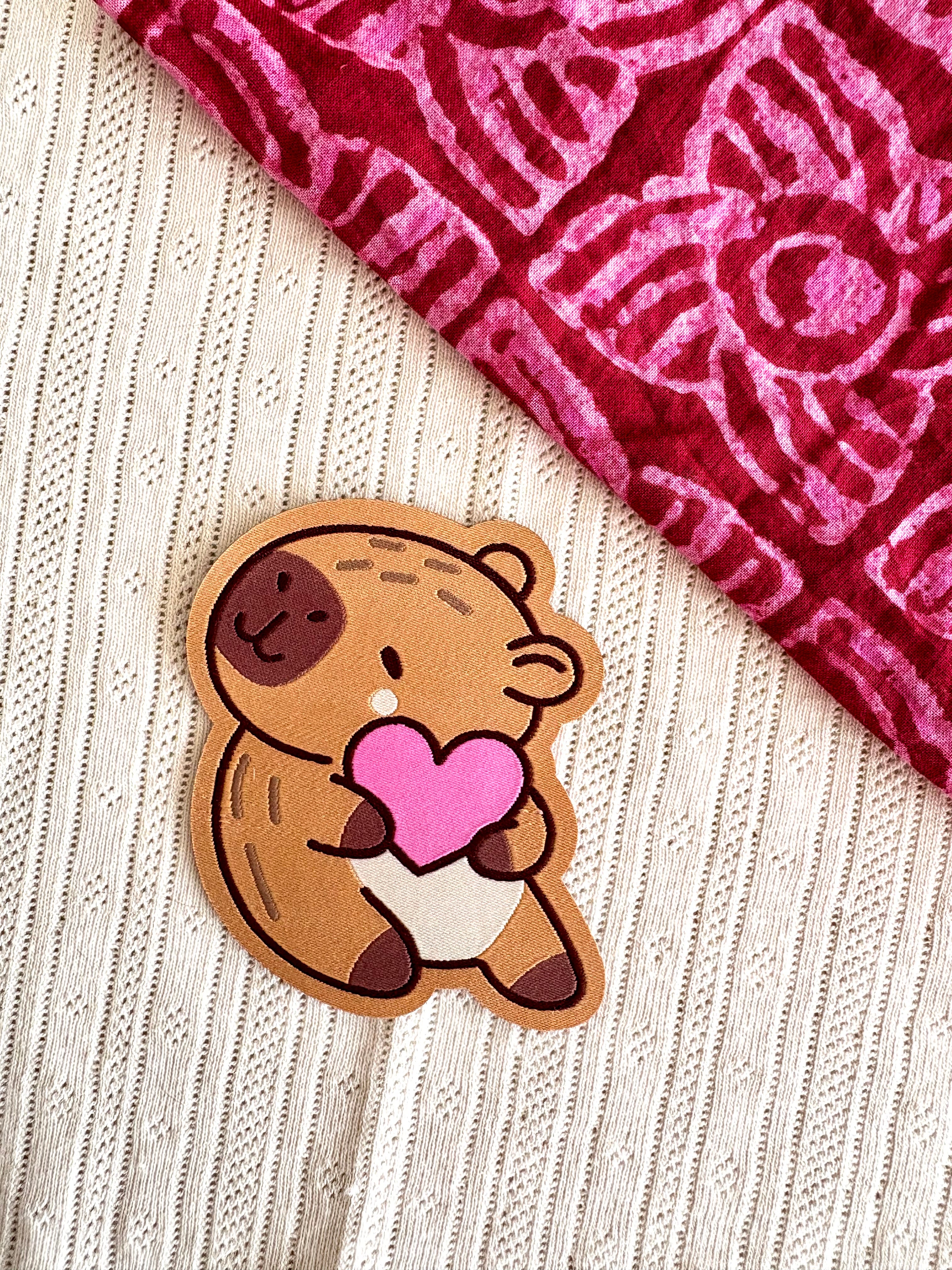 Woven patch ‘Capibara’
