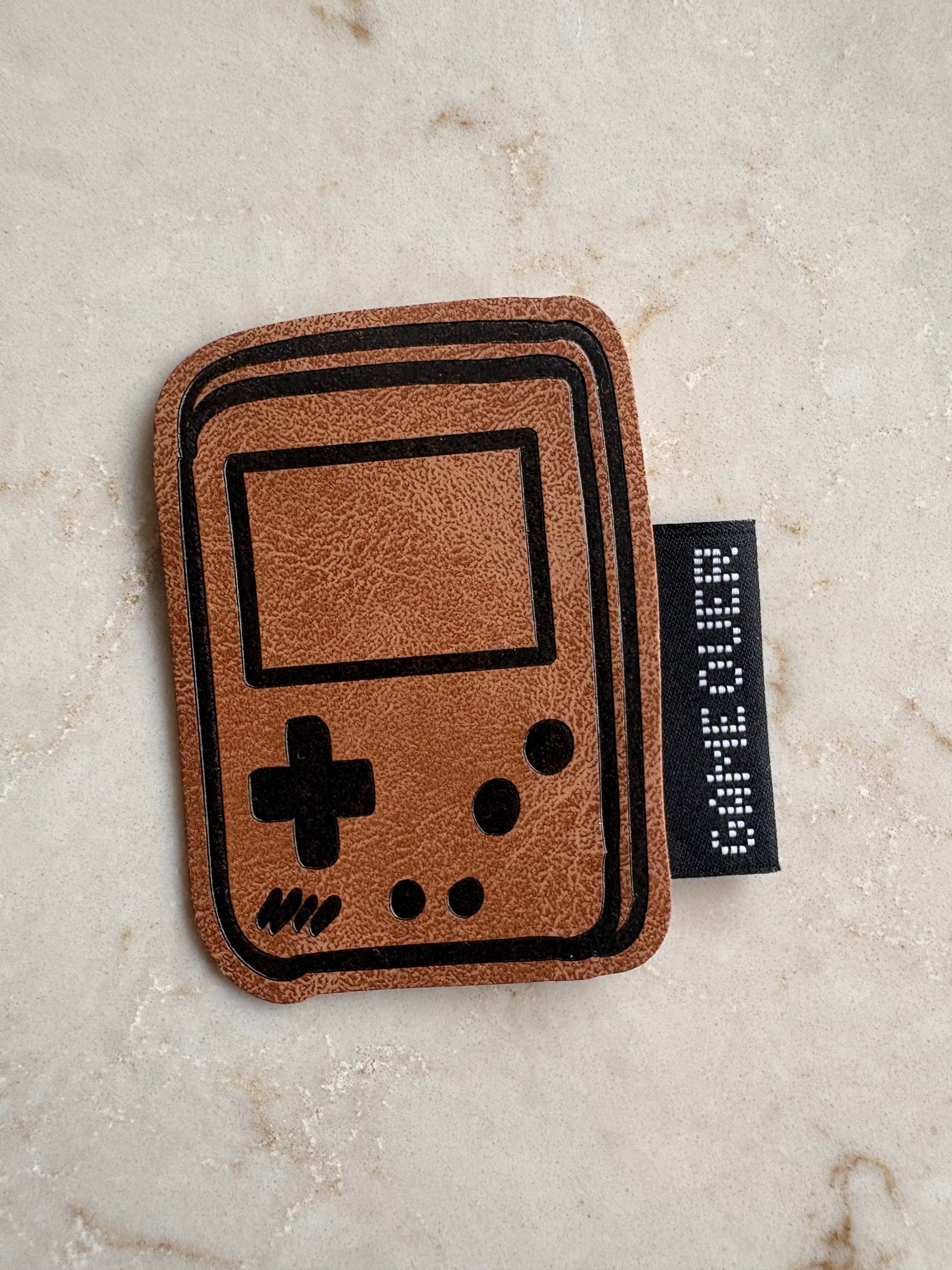 Kunstleder patch set 'Gameboy'