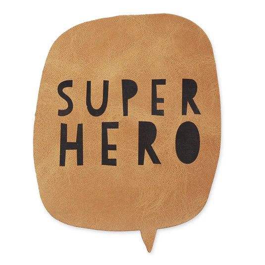 Kunstleder patch 'Superhero XXL'